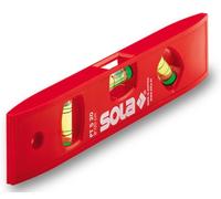 Nivel De Burbuja De Aire De Plástico Modelo PT5 20 CM Color Rojo Código 949780