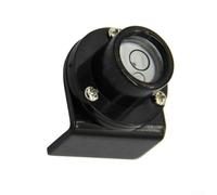 Nivel de burbuja de metal acrílico para regla de nivel y torre 32 x 28 x 28 mm con marco negro líquido transparente compatible con Total Sta