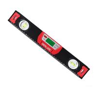 Nivel de burbuja digital, nivel magnético digital y transportador, pantalla LED, buscador de ángulo inclinómetro a nivel de espíritu, IP67 resistente al agua (40 cm)