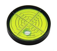 Nivel de burbuja horizontal de metal para una referencia horizontal precisa en aparatos Maquinaria y dispositivos de audio (B)