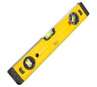 Nivel de burbuja magnético torpedo de 300/400/500 mm con 3 viales de aluminio a prueba de golpes.(A-400mm)