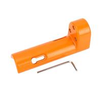 Nivel de burbuja para barra de aluminio de 90 grados, aleación resistente y alta precisión - burbuja de alta visibilidad y versátil para nivelado en topografía y construcción