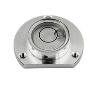 Nivel de burbuja redondo de estación total con carcasa de aluminio de tamaño 28 x 8,5 mm