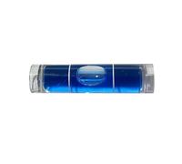 Nivel de burbuja tubular de plástico de 9,5 x 40 mm, lote de 100 unidades(DEEP BLUE)
