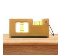 Nivel De Cadena Portátil | Nivel De Pequeno Para Medir Llavero | Herramienta Magnética Pequeña De Para Bolsillo,Para Carpintería Trípode Y Reloj