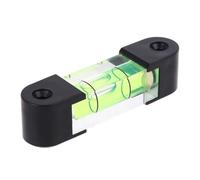 Nivel de cilindro de plástico con cuentas de burbujas de alto contraste para alineación horizontal, 68 x 16,3 x 18 mm, herramienta de diseño de una sola línea (B)