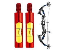 Nivel de de Tiro con, Herramienta estabilizadora Ajustable atornillada de 2 Piezas para Instructor, afinador, Equipo, Comprador, Mantenimiento, práctica, Taller, Accesorios de Tiro con