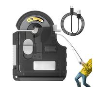 Nivel de gancho de pesca automática - 9x6.5x1.5cm automático eléctrico gancho Tyer | Pesca fuerte Bobbin Knotter | For Rivers Black Pits Depósitos de agua salada de agua dulce papá marido hijo abuelo