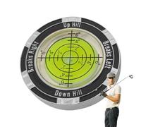 Nivel De Golf - Pequeño Marcador Pelota Medidor Pendiente, Imán | Herramienta Alta Precision Doble Cara Multifuncional Para Jardineria Arquitectura Muebles Campo Golf Verde