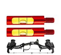 Nivel de - Herramienta Ligera de 2 Piezas para Tiro con, configuración de Compuesto, Nivel estabilizador, para Instructor, afinador, Equipo, Comprador, Mantenimiento, práctica, Taller
