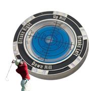 Nivel de Manual para marcadores de Pelotas de Golf, Herramienta de nivelación Multifuncional, Doble Cara, para Campos de Golf, jardinería, Arquitectura de Interiores