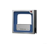 Nivel de marco de alta precisión, tubo de burbujas de gran diámetro, adapta superficies planas, tubos cilíndricos y lados de riel, para bricolaje, construcción (precisión 0,05 mm/m)