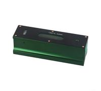 Nivel de resolución de 100 mm x 0,02 mm para nivelación de máquina herramienta, nivel de barra mecánica industrial con base de ranura en V y viales de burbujas graduados, (150 mm)