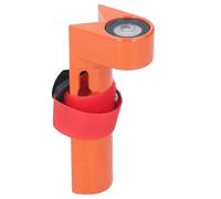 Nivel de varilla de grado Nivel de burbuja de ángulo recto de aluminio ajustable para varillas redondas y rectangulares de 1 a 1,25 pulgadas Herramienta multiusos portátil,