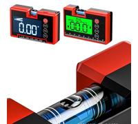 Nivel digital con rendimiento duradero para entornos exigentes, la fijación magnética permite el uso manos libres (A)