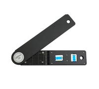 Nivel electrónico - Herramienta de transportador electrónico, medidor de ángulo, medición de carpintería,Medidor de ángulo, herramienta de medición digital clara y