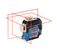 Bosch GLL 3-80 C Professional Nivel de línea 30 m 630 - 650 nm (< 10 mW)