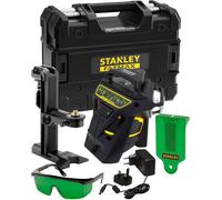 Nivel láser de litio Stanley FMHT1-77356 X3G, haz verde