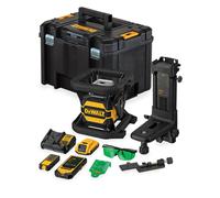 Nivel láser dewalt autoestabilizante para trípode de 0.5 mm a 10 m verde