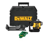 DEWALT DCLE34031N-XJ - Nivel láser autonivelante verde de 3 líneas 360°, Sin batería/cargador