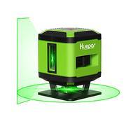 Nivel Laser, Huepar Nivel Láser Verde 360 para Suelos, 360 grados Rotación, Autonivelante Líneas Cruzadas con 360 Vertical/ 130 Horizontal Conmutables, Alta Precisión: ± 2 mm/ 10m, FL360