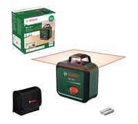 Nivel láser PLL 360-1 de Bosch (nivel láser de 360° autonivelante, precisión de ±0,4 mm/m, rango de trabajo de 12 m, función de pendiente, en caja de cartón)