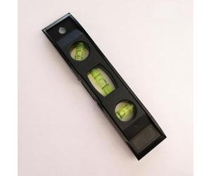 Nivel magnético de 6 pulgadas para uso de nivel de torpedo, cuerpo de aleación de aluminio de 150 mm, 35 mm de ancho, vial de burbujas de alta precisión, herramienta manual profesional compacta para