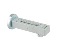 Nivel magnético de posicionamiento en cuatro ruedas para ajuste de inclinación de coche, herramienta de calibre de aleación de aluminio con ajustable -5 a 5 grados, 130 x 50 x 50 mm