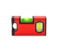 Nivel magnético pequeño: nivel de bolsillo, imán Spirit Styleper Tools | Nivelador mecánico engrosado, nivel de torpedo de punto de control resistente a la gota