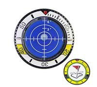 Nivel marcador de bola - Instrumento de lectura verde precisión | alineación del golf, indicador de pendiente, accesorio de entrenamiento profesional para la práctica, juego del curso, uso