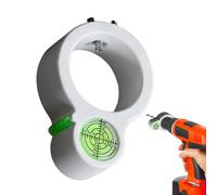 Nivel para Taladrar,Nivel Circular de Precisión | Nivelador para Taladro Eléctrico - para Marcos, Estantes, Reparaciones Domésticas, Muebles e Instalación de