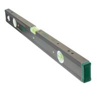 Nivel - regla de aluminio magnético de 60 cm, alta precisión, ligera y resistente, ideal para trabajos de construcción y remodelación.