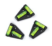 Nivel T Tipo, Nivel de Burbuja de Tipo T Regulador, Mini Niveladora, Mini Nivel Magnético de Burbuja, 3 PCS Mini Niveladora para Camping, Caravanas y Tiendas de Campaña