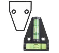 Nivel T Tipo Spirit, 2 Paquetes, magnético, Nivel Práctico Pequeño Cruzado, Furgonetas, Bidireccional Autocaravana, Rampa De leveling Caravana, con imán, Accesorios De Furgoneta Camper, Spirit Level