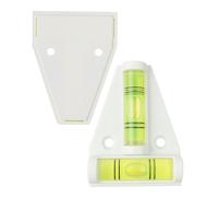 Nivel T Tipo Spirit, magnético, Nivel Práctico Pequeño Cruzado, Furgonetas, Bidireccional Autocaravana, Rampa De leveling Caravana, con imán, Accesorios De Furgoneta Camper, Mini Spirit Level