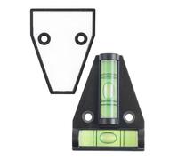 Nivel T Tipo Spirit, magnético, Nivel Práctico Pequeño Cruzado, Furgonetas, Bidireccional Autocaravana, Rampa De leveling Caravana, con imán, Accesorios De Furgoneta Camper, Mini Spirit Level