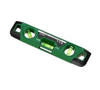 Nivel torpedo de 9 pulgadas y regla, regla horizontal de burbuja de 180/90/45 grados, nivel de burbuja D0JA