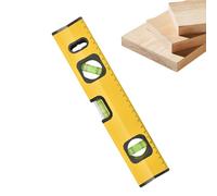 Nivel Torpedo Magnético Con Regla - Instrumento para Medir 45/90/180 Grados - Herramienta de Nivel Pequeña,Para Reforma del Hogar Pintura de Paredes Colocación de Cuadros Construcción de