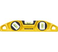 Stanley – Nivel torpedo 0.43.603 – 3 burbujas y banda magnética – 22 cm