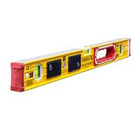 STABILA 17392 - Nivel con protección contra golpes, Tipo 196-2 led, 610 m