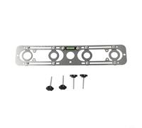 Nivelador de cabezal de tubo frío y caliente para calentador de agua, caldera de pared con dispositivo de nivelación horizontal ajustable, 20 mm/25 mm, compatible con cabezal de ducha