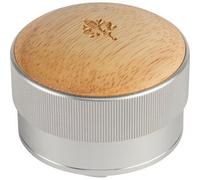 Nivelador de Café Eureka con Base de Acero Inoxidable y Mango de Madera