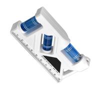 Nivelador De Pequeño - Nivelador Compacto Con Diseño Magnético, Nivelador De Burbujas De Precisión | Herramienta De Carpintero Multifuncional Para Mejorar El Hábitat, Herramienta De Medición
