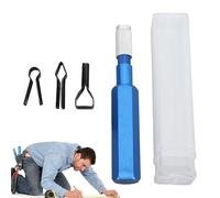 Nivelador de soldadura de PVC: paleta para juntas de pisos, herramienta duradera para dar forma a los bordes, diseño de agarre cómodo para un trabajo preciso | Paleta profesional de acabado de superfi