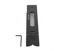 Nivelador de tiras de precisión, 100 mm, 0,02 mm, metal con caja de madera para ajuste de máquinas, herramienta de medición industrial para nivelación y medición de ángulos en taller (200 mm)