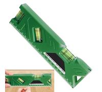Nivelador magnético pequeño - Herramienta de nivelación compacta, nivel de torpedo magnético con 3 burbujas, fontanería, azulejos, gabinetes, garaje, carpintería para uso comercial doméstico