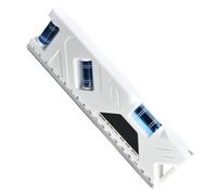 Nivelador magnético pequeño - Mini indicador de equilibrio de 3.5 x 1.2 pulgadas, herramienta versátil de burbujas de espíritu, accesorio de medición ligero, accesorio magnético robusto, dispositivo