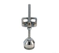 Niveladores de acero al carbono cromado con altura total de 90 mm y compromiso de tornillo de 50 mm para una transmisión de par constante (M10 x 100 + M10)