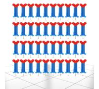 Niveladores De Azulejos Para Instalación En Pisos Y Paredes - Herramientas Niveladoras 40X Con Cuñas, Compuestos Niveladores De Pisos Reutilizables | Diseño De Tornillo Interno Para El Hogar, Nivelaci