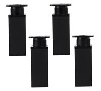 Niveladores de muebles, 4 unidades, 4-6 cm, ajustables, con tornillos, de aleación de aluminio resistente, para mesa, silla, sofá, escritorio, válvula desviadora de ducha, conector de manguera.
